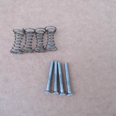 Vintage 1960s 70s Univox Guitar Pickup Adjustment Screws & Springs image 2