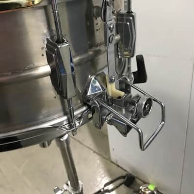 Ludwig Super Sensitive 6 1/2"x14" Snare Drum Model no. 411 1970's image 3