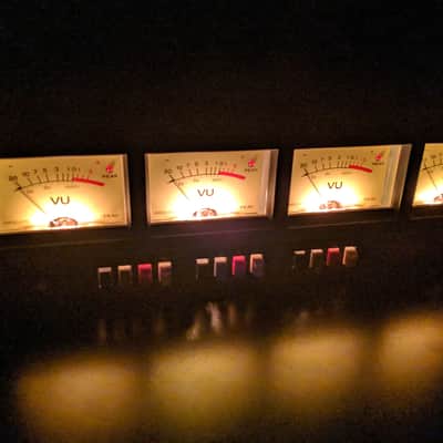 TEAC MB-20 Meter bridge - 4 Vintage VU Meters | Reverb