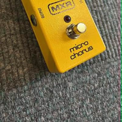 MXR M148 Micro Chorus 2005 - Present - Yellow image 1