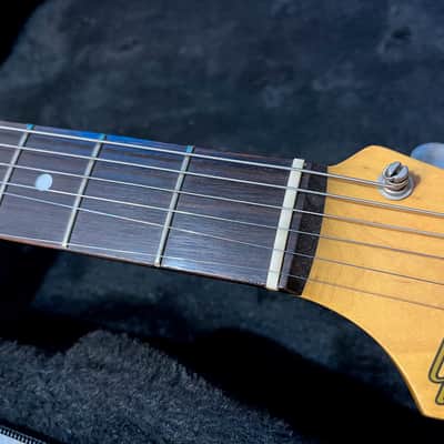 Vintage S-Style Greco SE380 Super Power 1958 replica made in Japan in '82. Almost like new. image 5