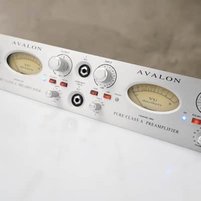 Avalon AD 2022 Dual Preamplifier w/ Power Supply w/ Mogami Gold Cables #58642 image 20
