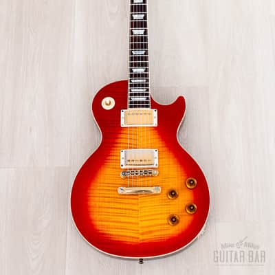 1998 Gibson Les Paul Standard Plus Limited Edition Flame Top Cherry Sunburst w/ 57 Classic PAFs & Case, Yamano image 2