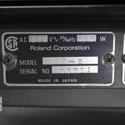 Roland Jupiter-8 Polyphonic Analog Synthesizer w/HC in Very Good condition image 22
