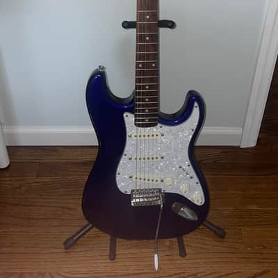 Squier Affinity Series Stratocaster 21-Fret with Rosewood Fretboard 1997 - 2000 - Baltic Blue image 1
