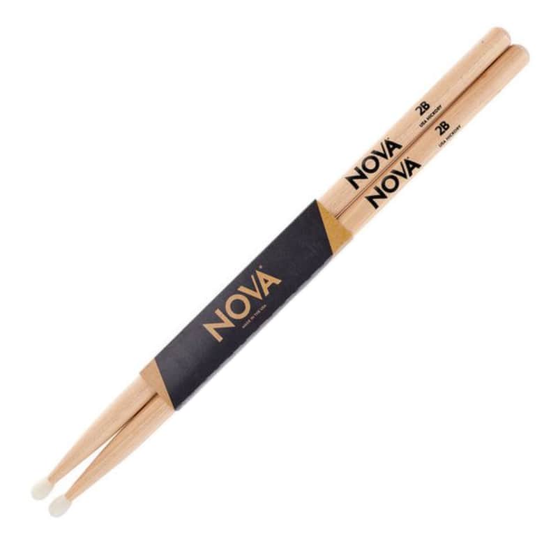 Nova 2BN By Vic Firth Nylon Tip Drum Sticks image 1