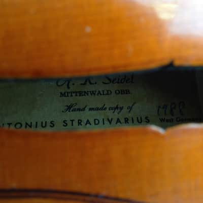 Seidel model VA-10E size 15.5 viola, Germany, 1988, Very Good Condition image 7
