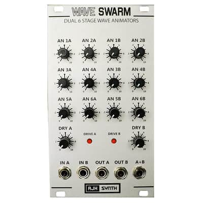 AJH Synth WaveSwarm Eurorack Waveform Animator Module (Silver) image 3
