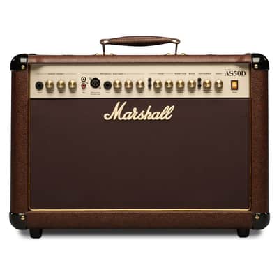 Marshall AS50D 50W 2x8" Acoustic Soloist Combo with Digital Chorus & Reverb image 1