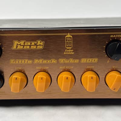 Markbass Little Mark Tube 800 800W Tube Bass Amp Head Tested Heavy Wear READ image 7