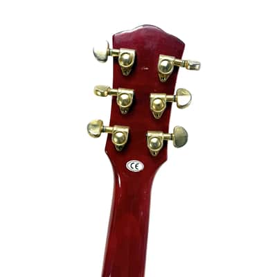 Carlo Robelli Memphis ES-275/L-5 CES w/ Bigsby MIK- Cherry image 8