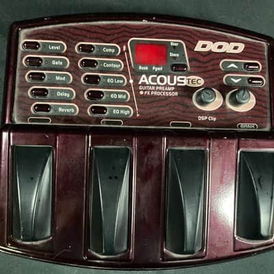 DOD AcousTEC  guitar preamp / multi-effects processor pedal image 1