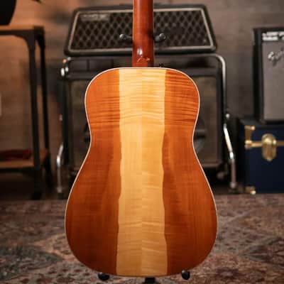 Beard Guitars Legacy E Model Round Neck - Custom Natural with Two Tone Upper Bout image 8