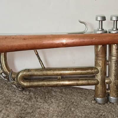 Conn Director "Shooting Star", 18B Trumpet 1956 Tri tone, brass, Nickel, Coprion Bell PLAYER image 1