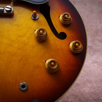 GIBSON USA Custom Shop 59' ES-335 Reissue "Vintage Sunburst + Rosewood" (2021) image 9