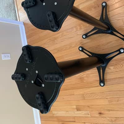 Ultimate Support MS90/45B Monitor Stands (Pair) 2010s - Black image 4