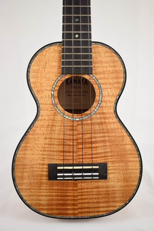 Kamaka HF-2D2i Premium Hawaiian Koa Slothead Concert Ukulele image 1