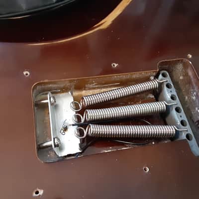 Cort Strat Copy SSS Tremolo 2003 Relic'd Dark Burst w/Bag by Guitars For Vets image 12