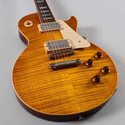 Gibson Les Paul Standard 1958 Reissue Flametop LPR-8 (2001) - Butterscotch image 10