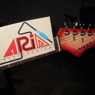 Aria Guitar Promo Card for Aria Guitar Displays image 2