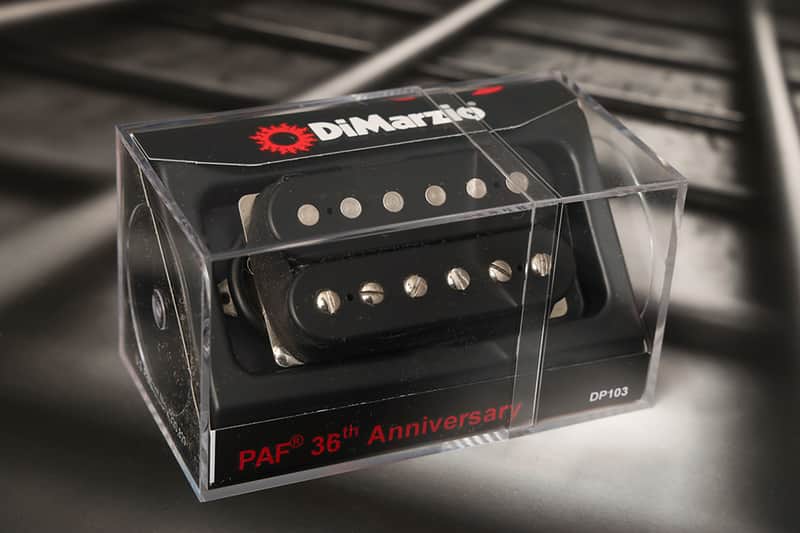 DiMarzio DP103BK PAF 36th Anniversary Humbucker - Black / Standard Spacing image 1