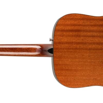 Fender Classic Design CD-60S Dreadnought Natural Mahogany Acoustic Guitar image 2