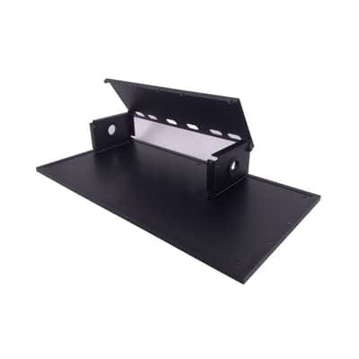 Fix Pedalboards Hinged Strymon Style Pedal Bridge 2020 Black image 4