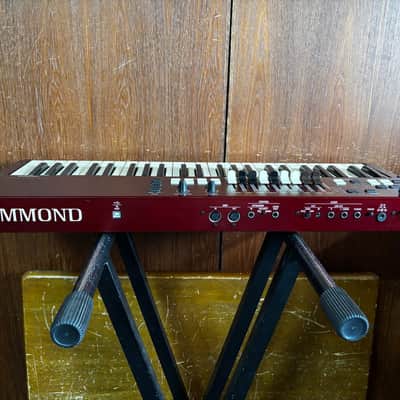 Hammond M-Solo Portable Organ - Burgundy w/ gig bag image 8