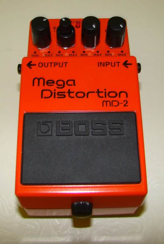 Boss MD-2 Mega Distortion Guitar Effect Pedal image 1