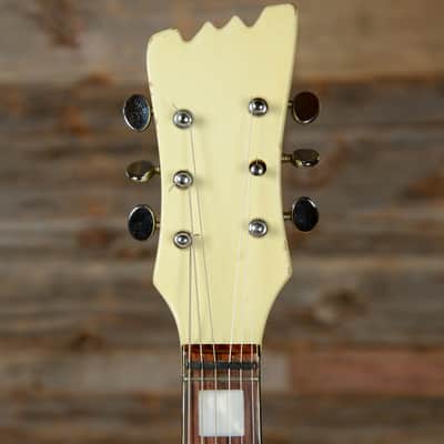 Greco Hollow Body White Late 1960s image 6