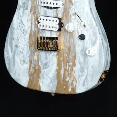 James Tyler Custom Tylerbastar Dann Huff HD-X Spec Hardtail - White Shmear image 2