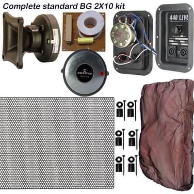 2X10 bass gutar speaker empty cabinet, black carpet 100% US MADE image 5