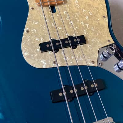 Brian by Bacchus BJB-380 MarineBlue Jazz Bass 1990s image 16