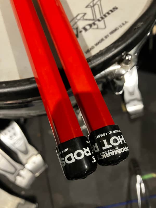 Pro-Mark H-RODS H-Rods Hot Rods Drum Sticks 2010 - 2020 - Natural image 1