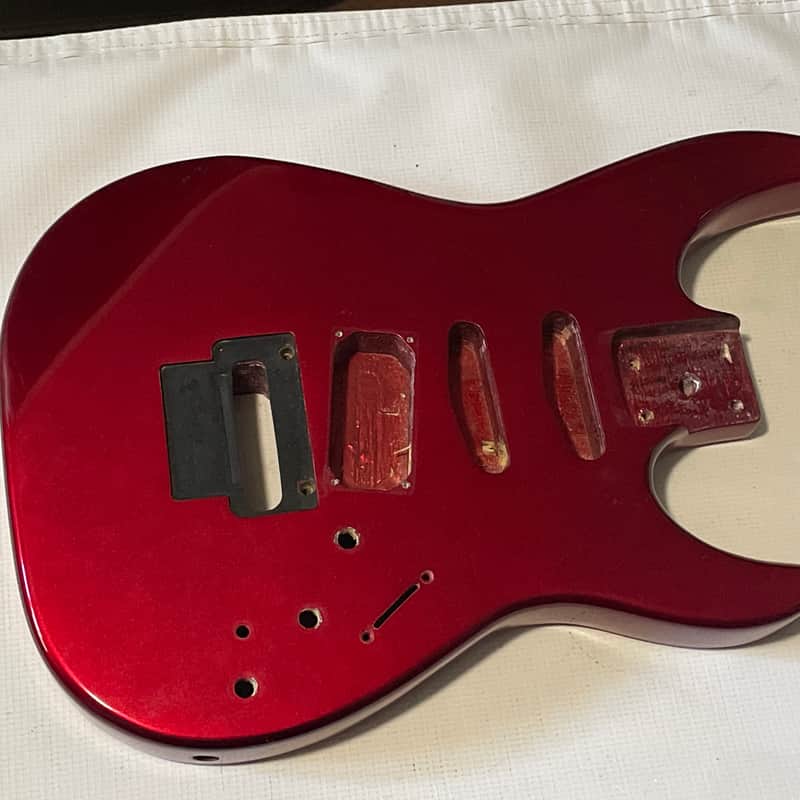 1980’s Kramer Striker 600st Stratocaster Body Candy Red