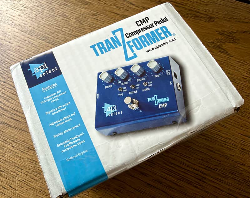 API Tranzformer CMP Compressor Pedal - NEW Open Box