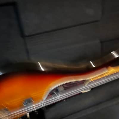 Fender Deluxe Active Jazz Electric Bass Guitar MIM Mexico w Case image 4