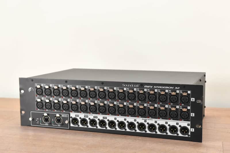 Soundcraft Mini Stagebox 32 Cat 5 32-Ch. Digital Stagebox with MADI Card CG0012Q image 1
