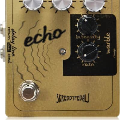 Skreddy Pedals Echo Pedal w/ 4 Guitar Cables image 3