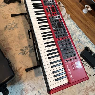 Nord Stage 3 HA88 with Nord Triple Pedal + Hardshell Case image 1