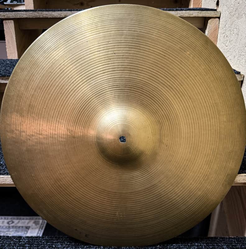 Vintage 80’s Sabian B20 20” Ride — Italian Made — 2105g image 1