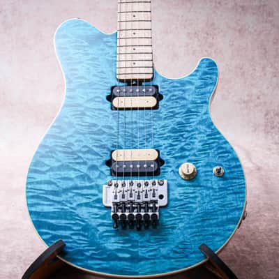 ERNIE BALL USA Music Man Limited Ed. Axis 30th Anniversary 34 of 100 "Translucent Blue" (2026) image 4