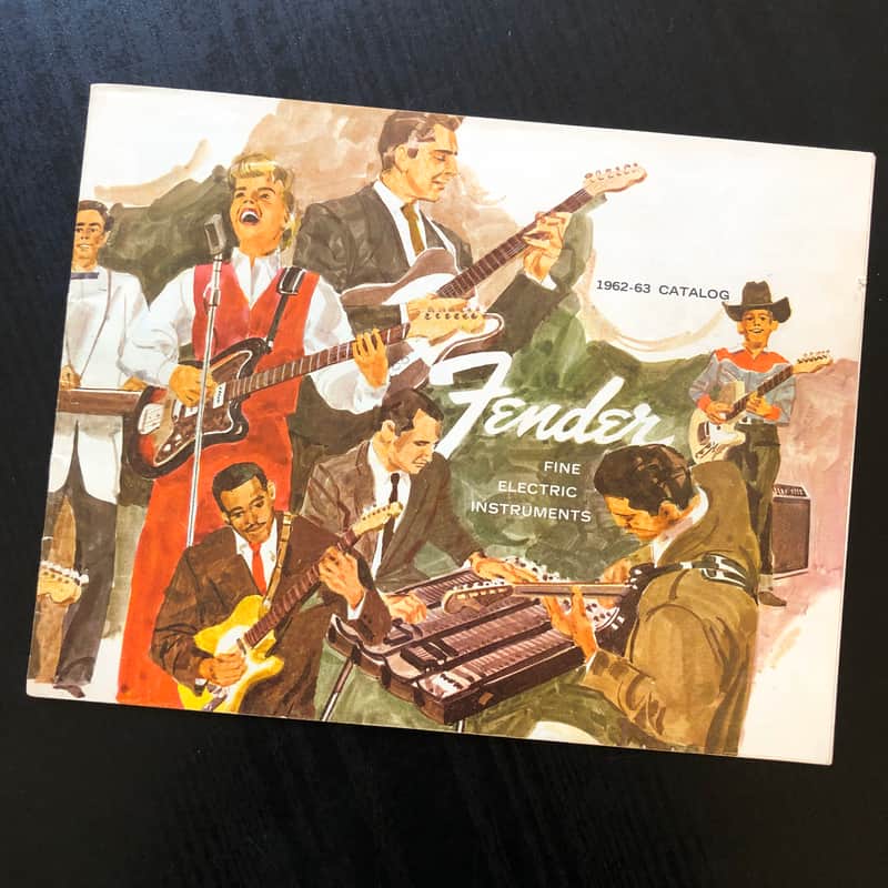 Fender Catalog  1962-63 near mint image 1