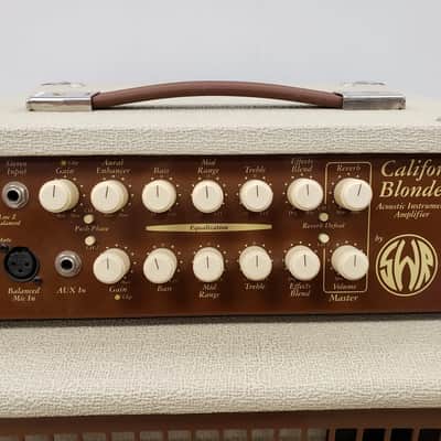 SWR California Blonde II 200w 2-Channel 1x12" Acoustic Guitar Combo 2010s - Tan/Brown image 2