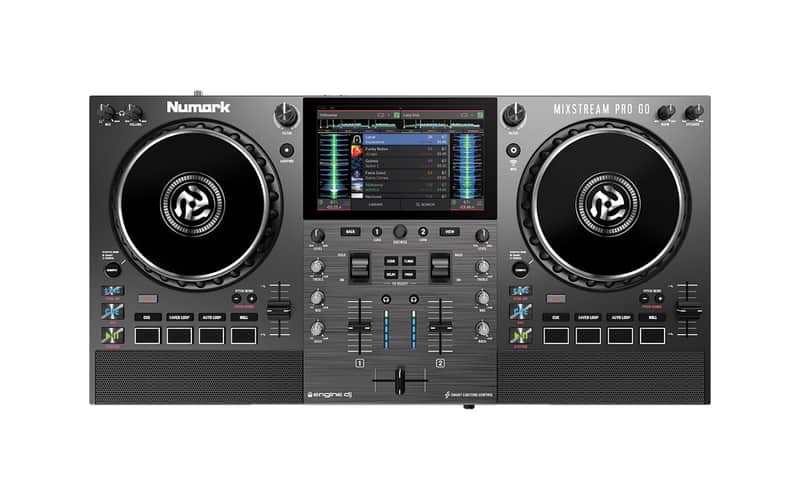 Numark Mixstream Pro Go Battery Powered DJ Controller (FIREWORKS26) image 1
