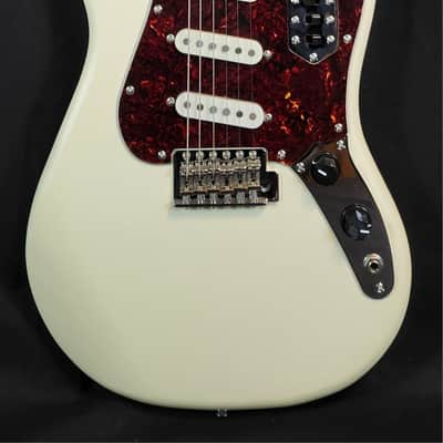 Squier Paranormal Cyclone, Laurel Fingerboard, Tortoiseshell Pickguard, Pearl White image 6