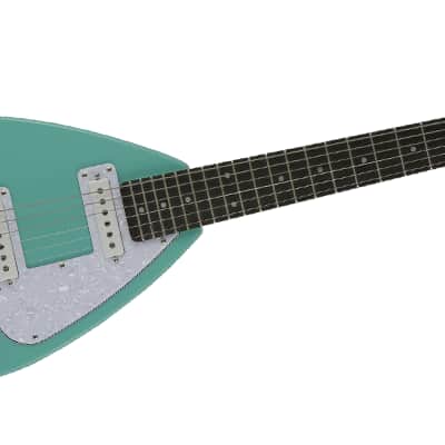 VOX Mark III Mini Guitar 2022 Aqua Green image 5