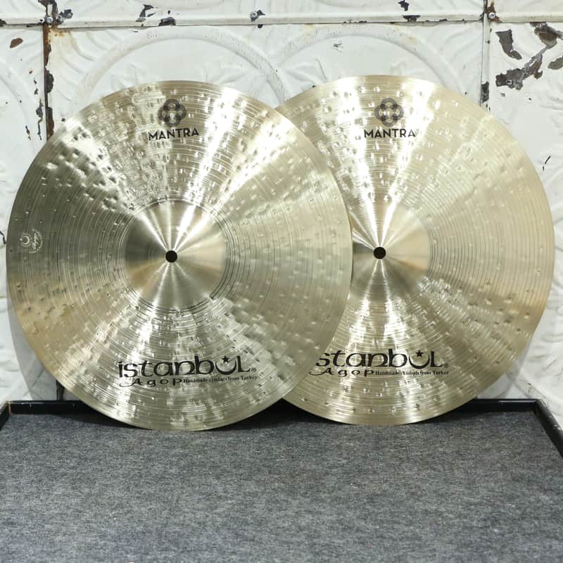 Istanbul Agop Mantra Hi-Hat Cymbals 15in (938/1140g) image 1