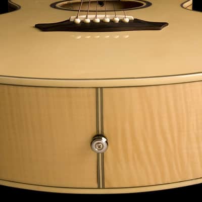 Washburn Flame Maple Mini Jumbo Acoustic-Electric Guitar image 6