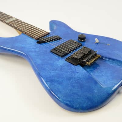 1988 Jackson USA 88 Limited Edition Electric Guitar - Blue Denim w/ Case image 6